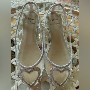 Disney Cinderella iconic glass slippers Ballet Flats by Janie and Jack SZ13